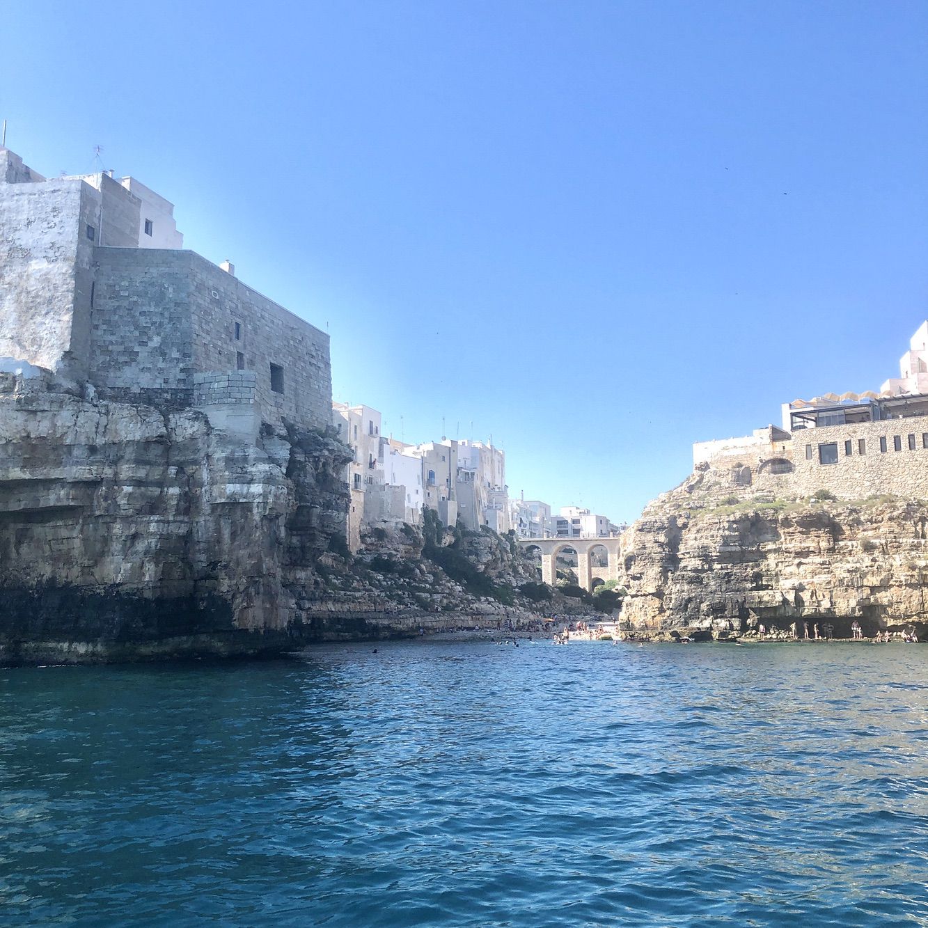 Passeio de barco em Polignano a Mare