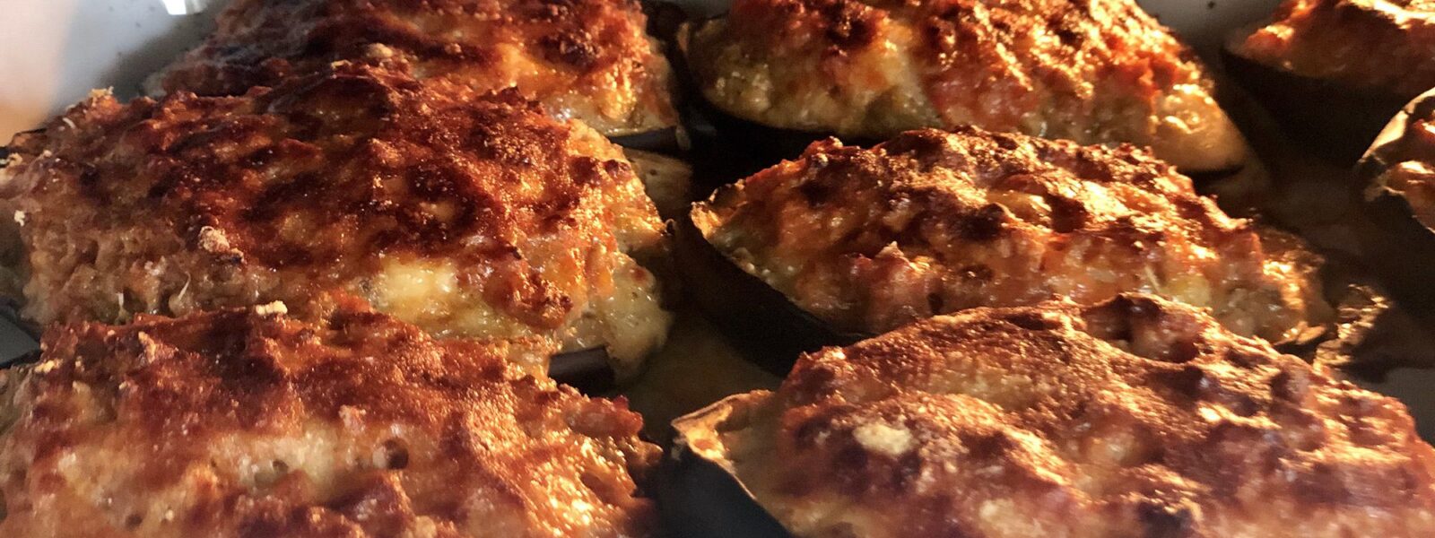 Receita de Melanzane ripiene berinjelas recheadas